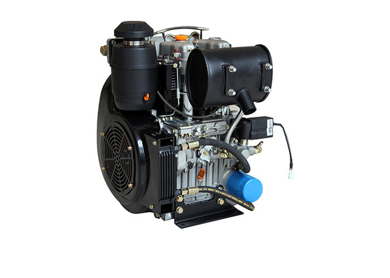 292F İki Silindirli 4 Zamanlı Yüksek Performanslı Dizel Motorlar Hava Soğutmalı 20HP 15KW